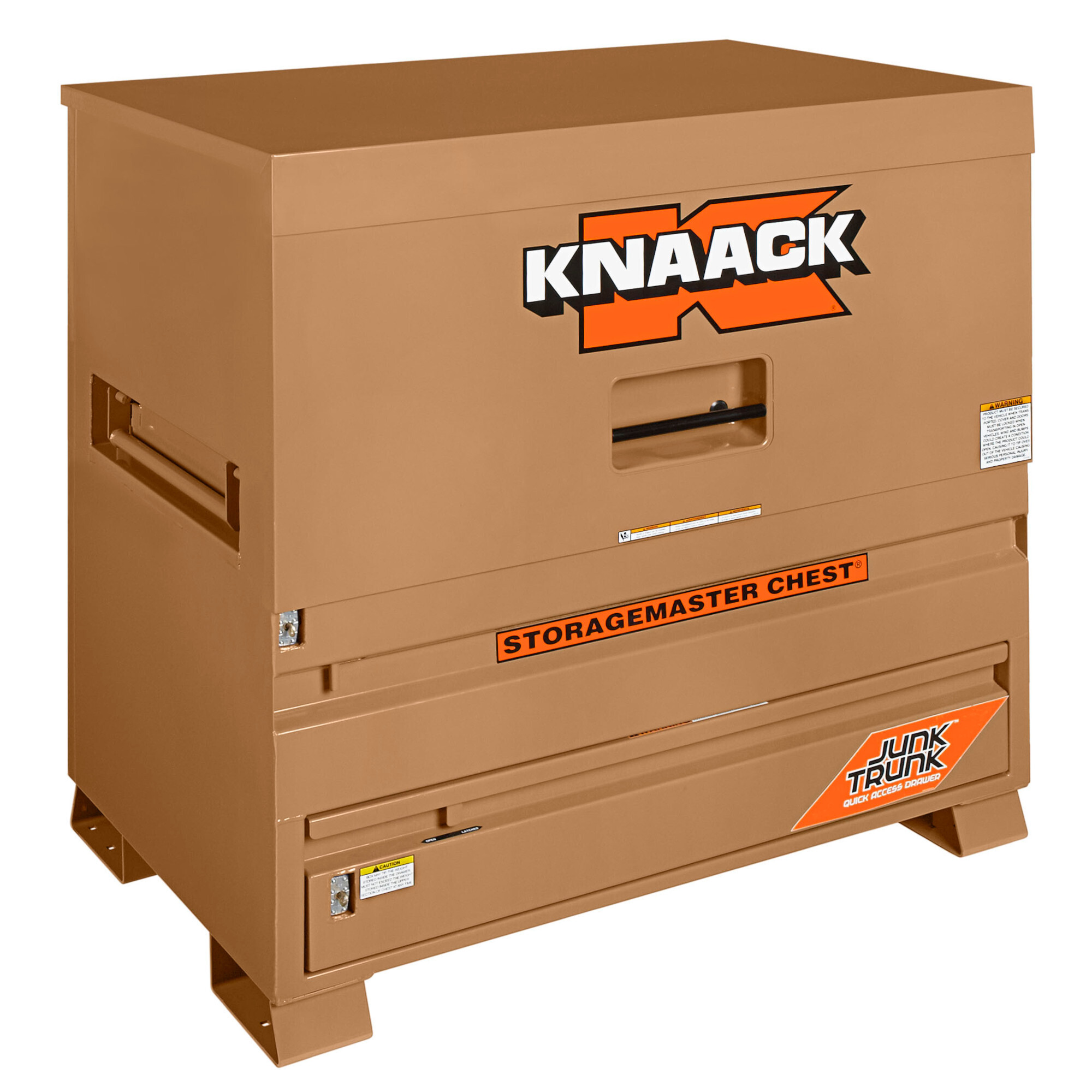 KNAACK Storagemaster Piano Box with Junk Trunk, Tan, 36.2 Cu. Ft., 49in.W x 30in.D x 48in.H, Model# 79-D-KL
